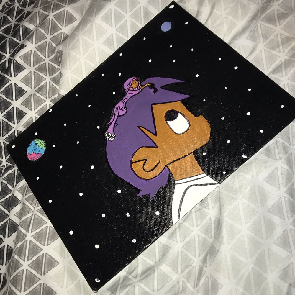 lil uzi vert painting